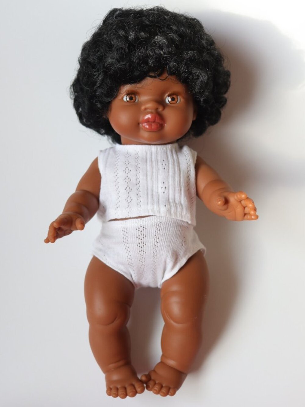 Minikane Jahia Baby Girl Doll with Clothing / 13"